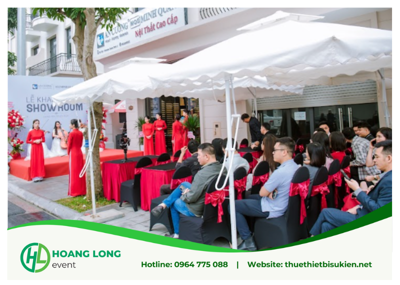 dịch vụ thuê ô dù lệch tâm giá rẻ